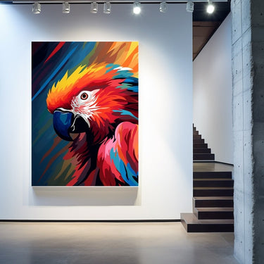 Colourful Parrot Canvas